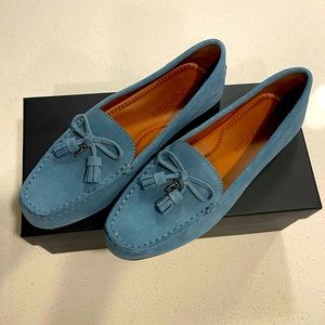 Coach Gia suede loafers